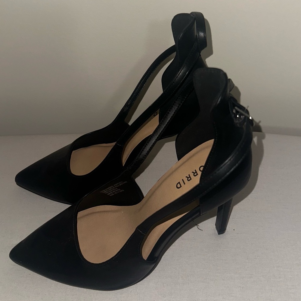 Black high heels